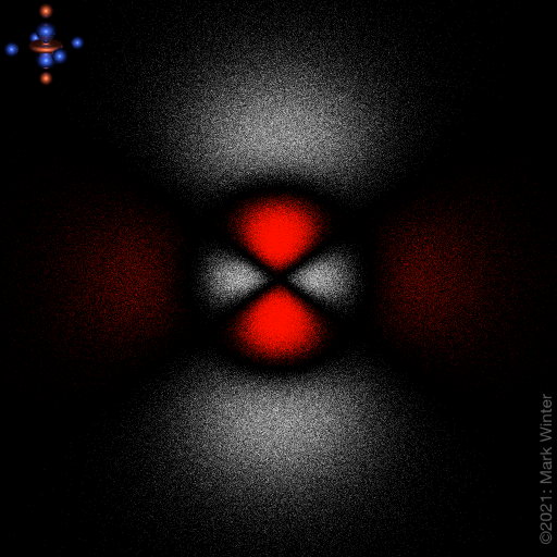 The Orbitron: 4d atomic orbitals dot-density