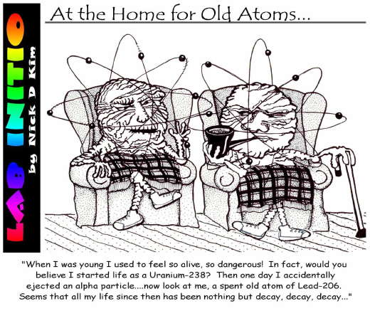 Science and Ink cartoon for uranium
