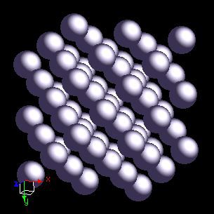 Ge crystal structure