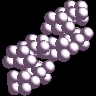 P crystal structure